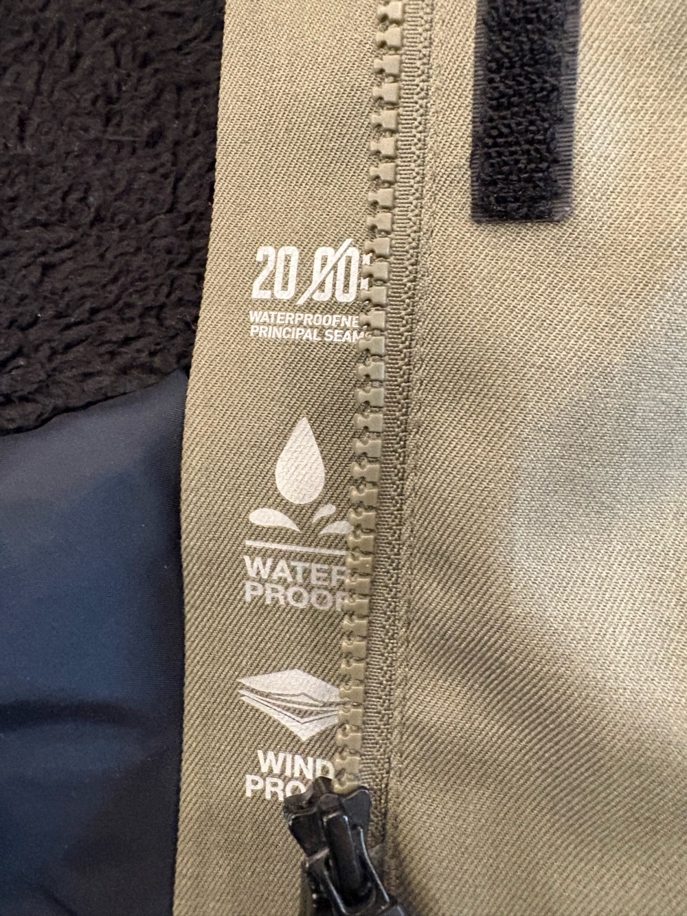 Rossignol Women’s Waterproof Ski Parka Winter Coat Olive Green S - Picture 5 of 8